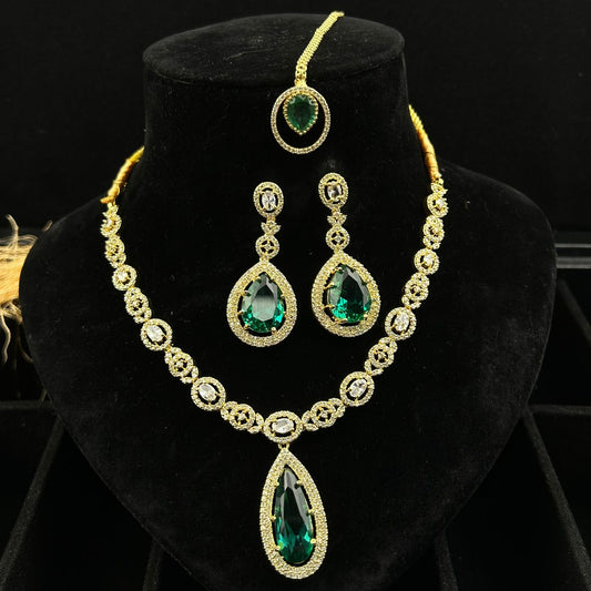 Necklace Set One Carat B-063