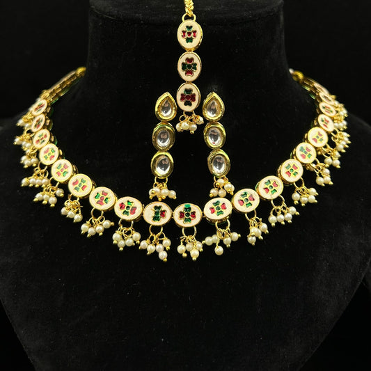 Necklace Set One Carat B-065